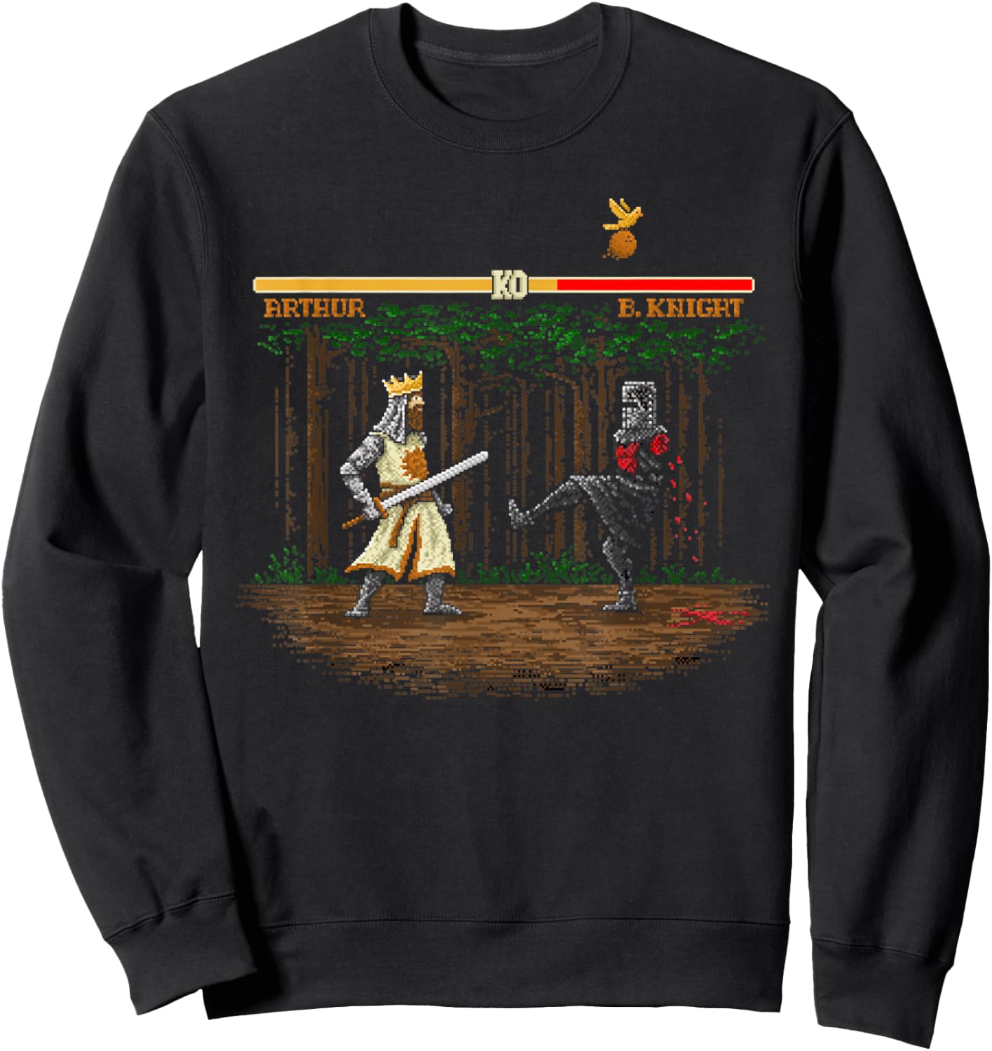 Tis But a Scratch Sweatshirt - Sweatshirt | Black