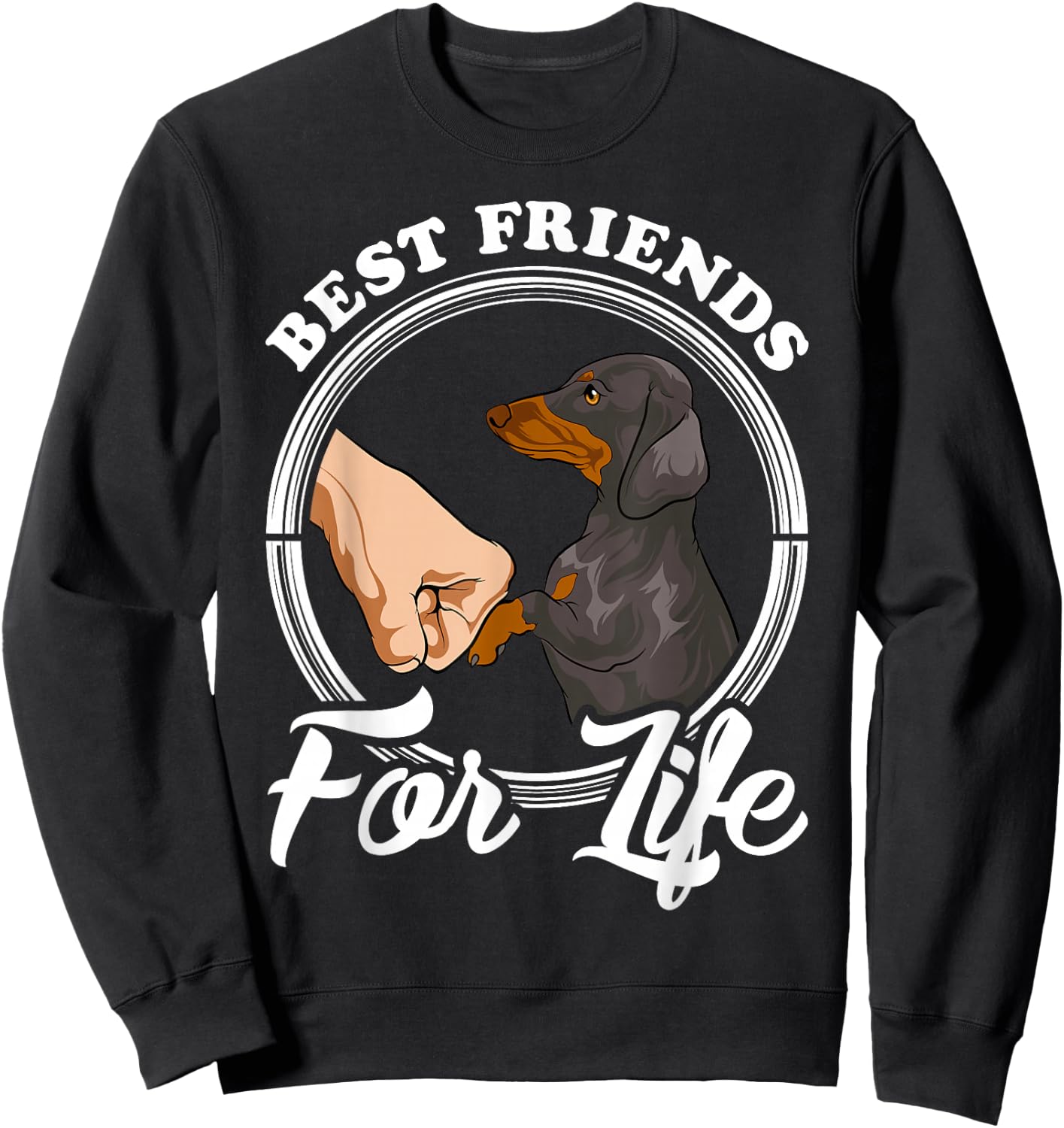 Dachshund Lover Gifts Dachshund Lover Sweatshirt - Sweatshirt | Black