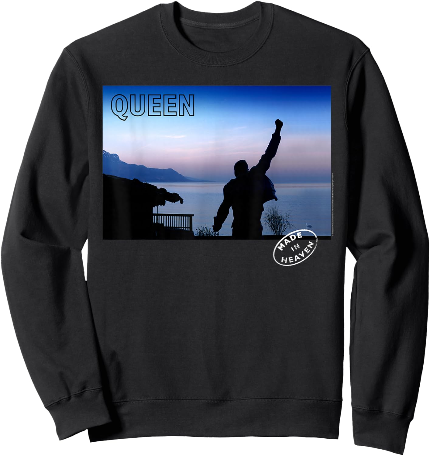 Queen Official Made in Heaven Photo Sweatshirt - Sweatshirt | Black
