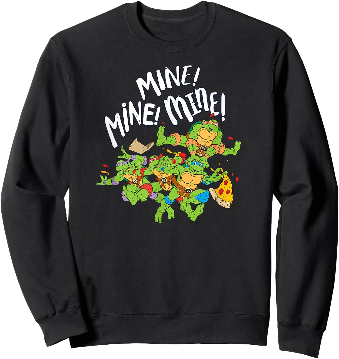 Teenage Mutant Ninja Turtles - Mine! Mine! Mine! Sweatshirt - Sweatshirt | Black