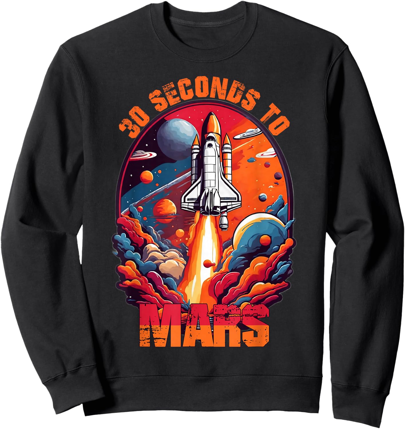 30 Seconds To Mars Sweatshirt - Sweatshirt | Black