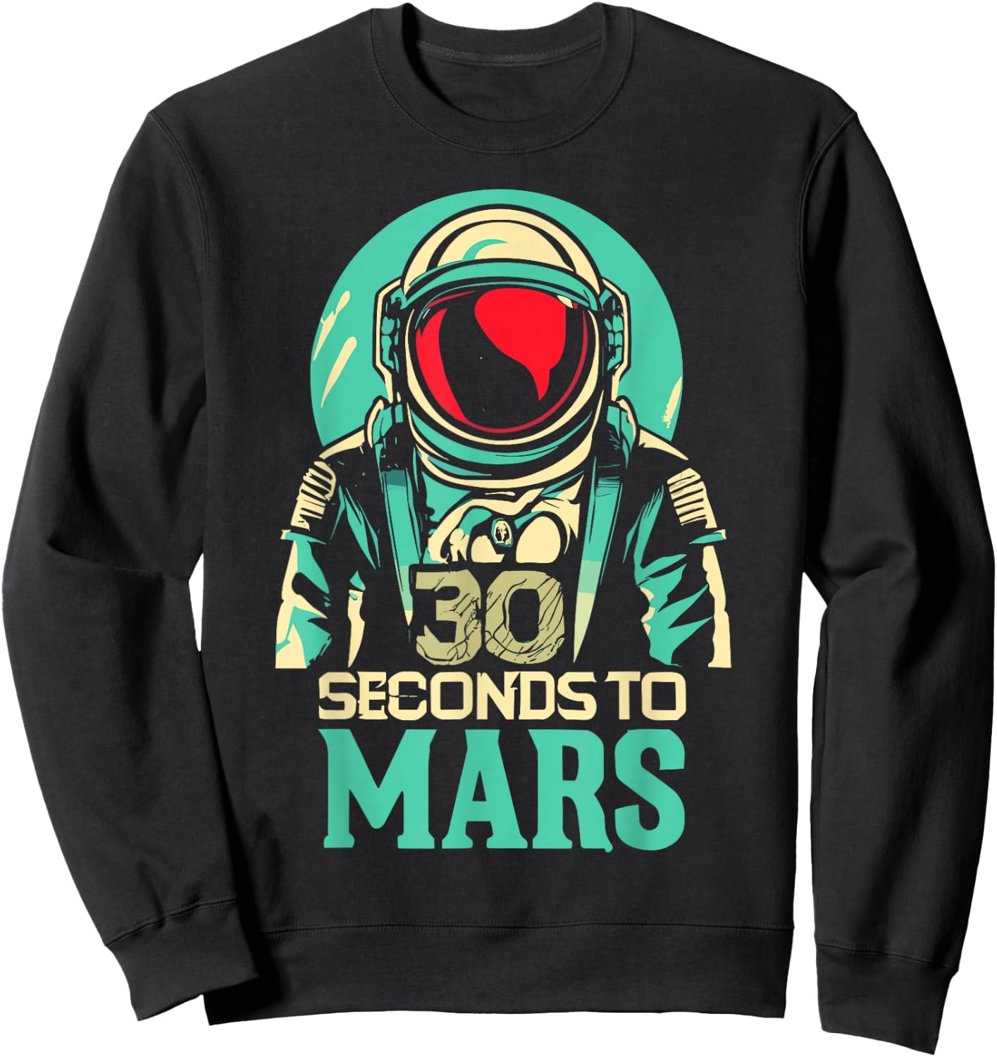 30 Seconds To Mars Sweatshirt - Sweatshirt | Black