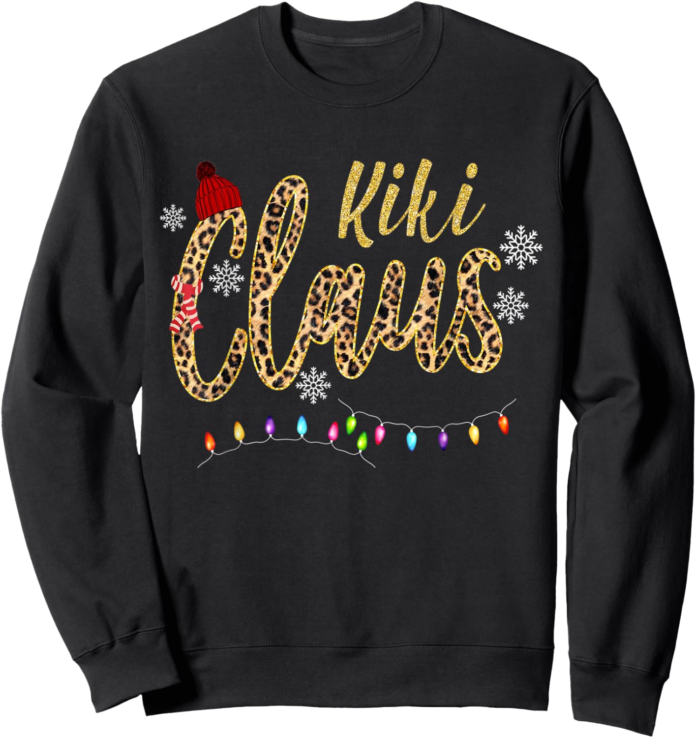 Kiki Claus - Christmas gift Sweatshirt - Sweatshirt | Black