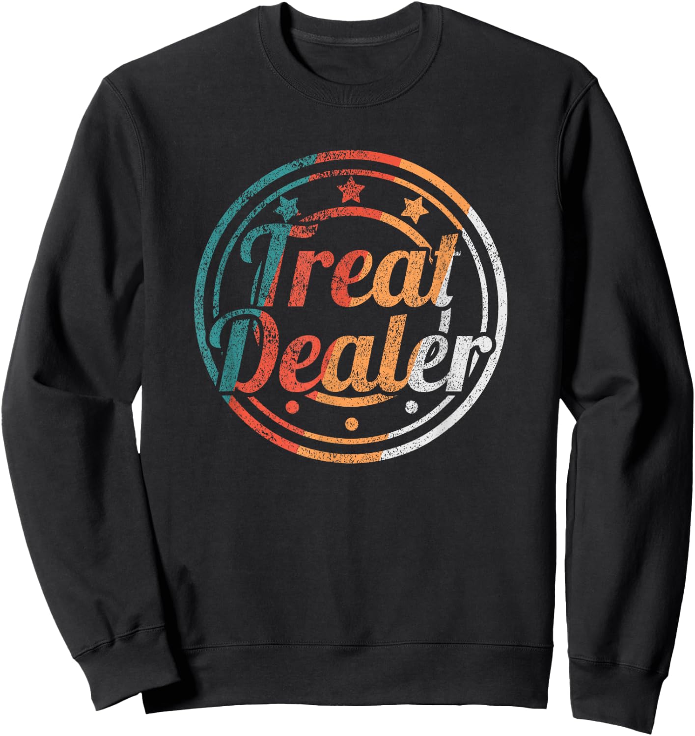 Treat Dealer Dog Owner Dog Holder Men Women Sweatshirt - Sweatshirt | Black