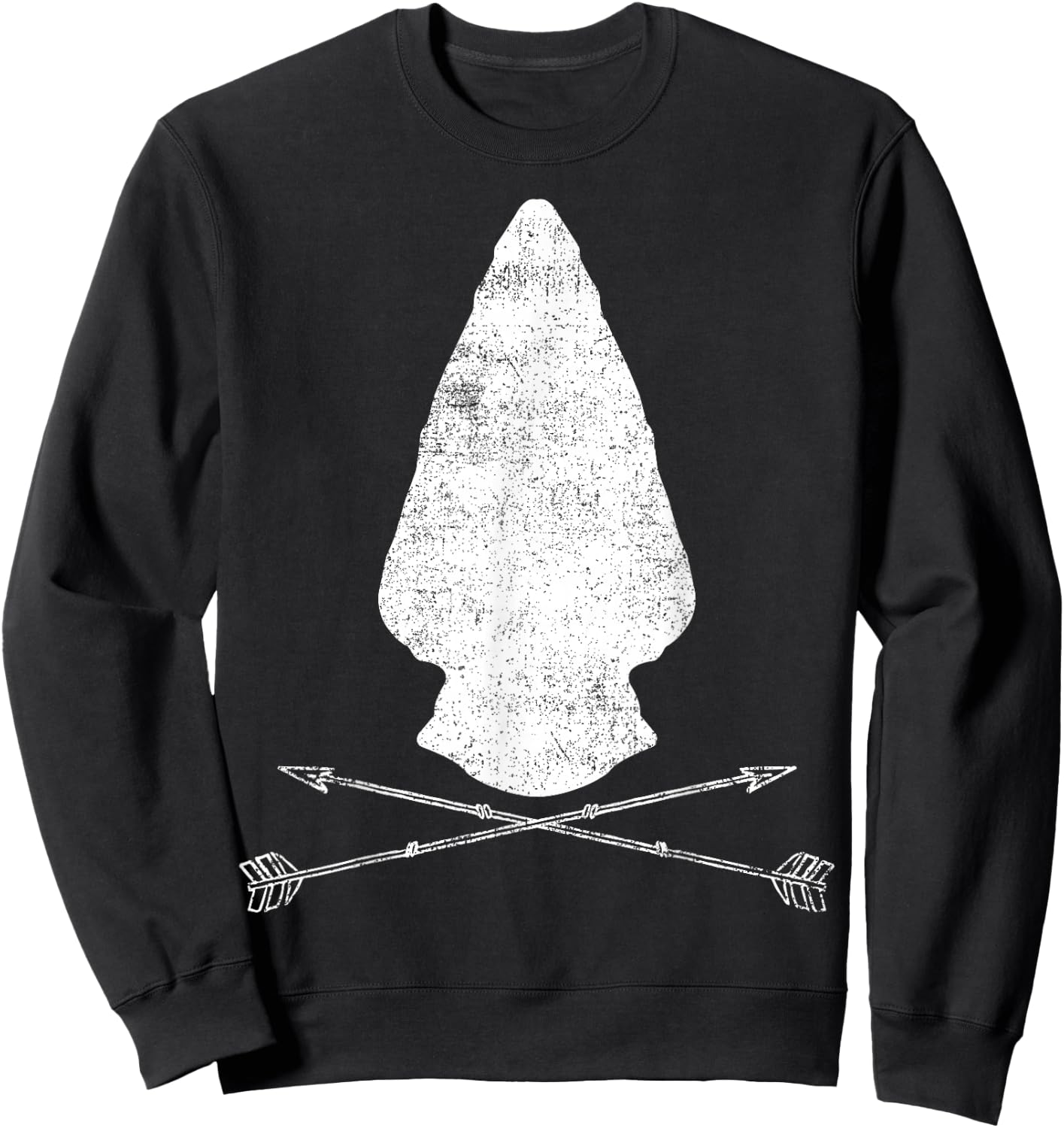 Arrowhead Artifact Arrowhead Hunter Sweatshirt - Sweatshirt | Black