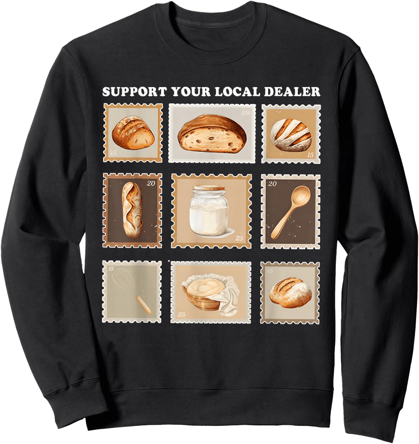 Baker Quote Sweatshirt - Sweatshirt | Black
