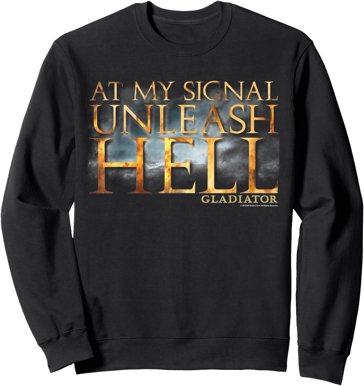 Gladiator Unleash Hell Sweatshirt - Sweatshirt | Black