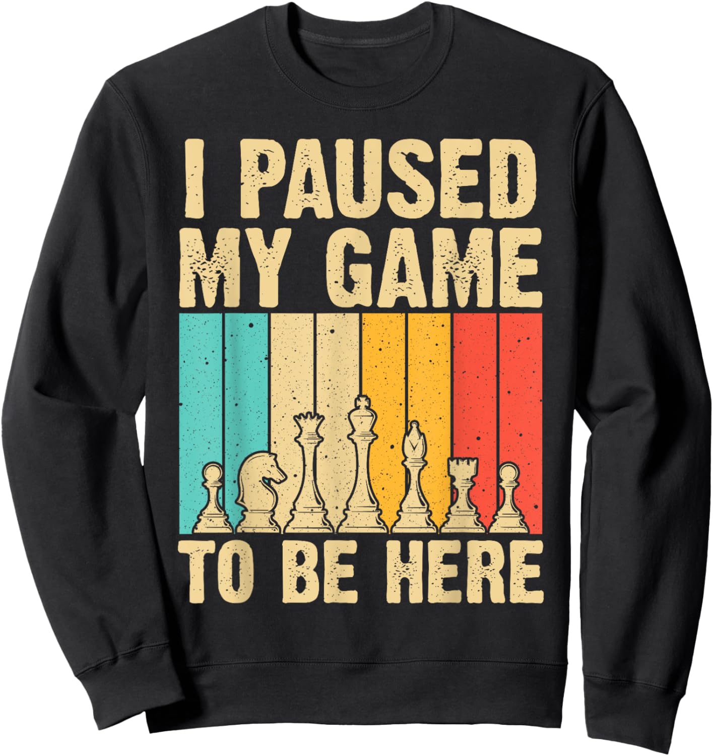 Chess Gifts for Chess Players Men Kids Chess Lovers Themed Sweatshirt - Sweatshirt | Black