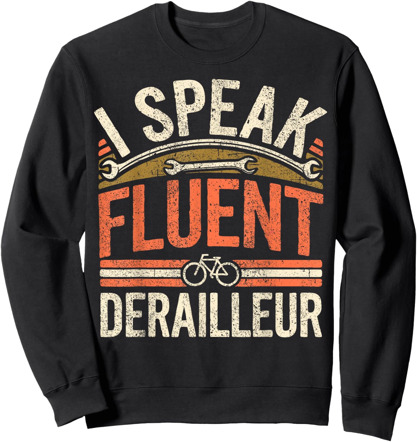 Funny Bike Mechanic Bike Repair Bicycle Mechanic Sweatshirt - Sweatshirt | Black