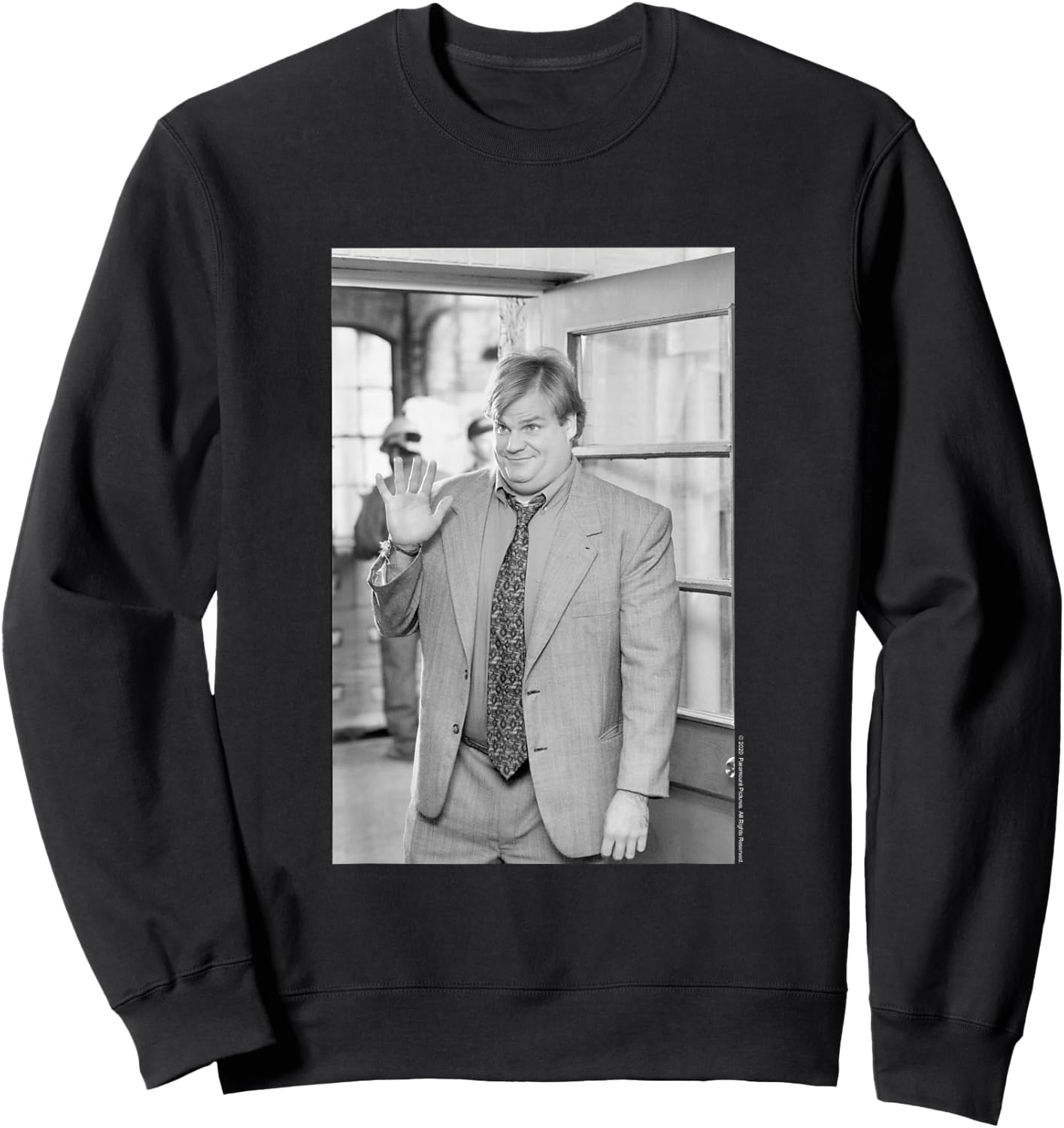Tommy Boy Wave BW Sweatshirt - Sweatshirt | Black