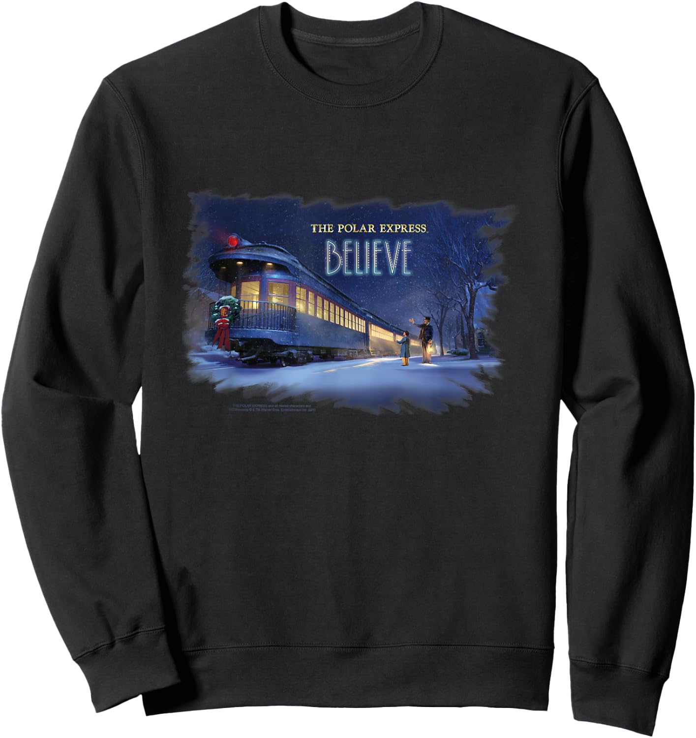 Polar Express Believe Sweatshirt - Sweatshirt | Black