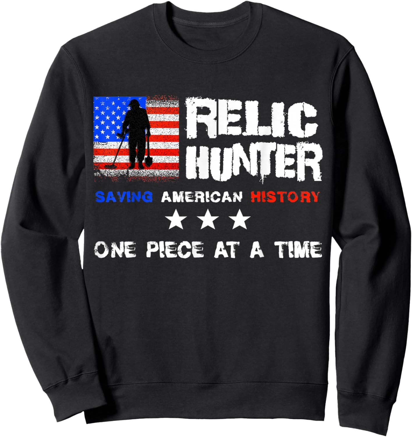 Metal Detecting Metal Detector Metal Detectorist Sweatshirt - Sweatshirt | Black