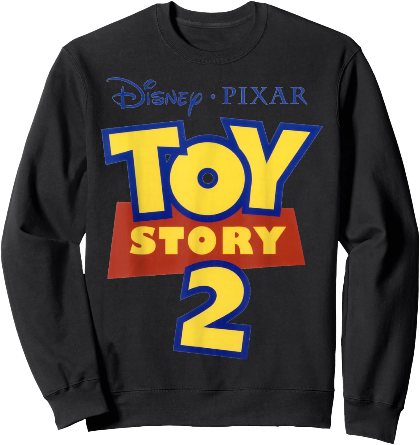Disney Pixar Toy Story 2 Original Logo Sweatshirt - Sweatshirt | Black