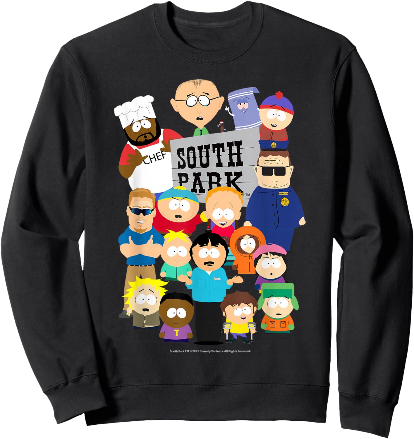 South Park Cast Sweatshirt - Sweatshirt | Black