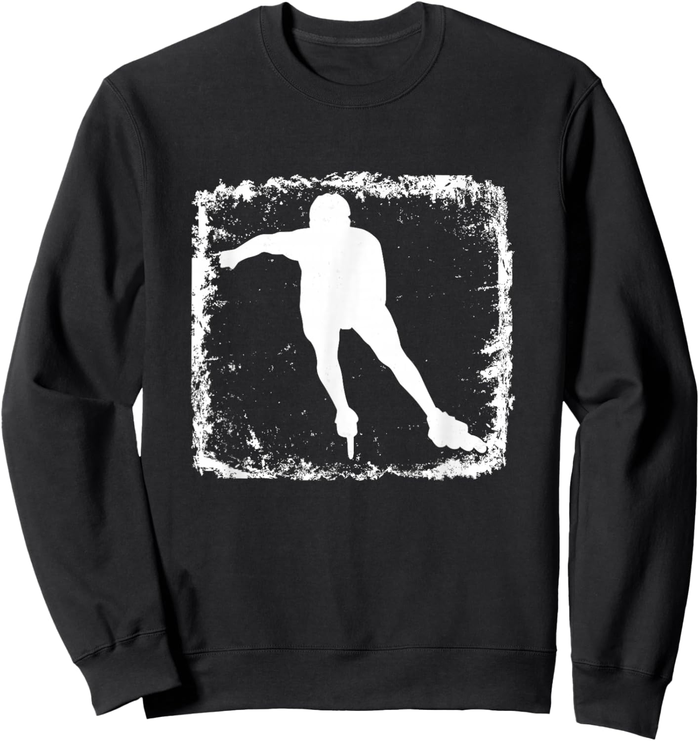Skate Blades, Roller Blades, Ice Skating, Inline Skating, Gift Sweatshirt - Sweatshirt | Black