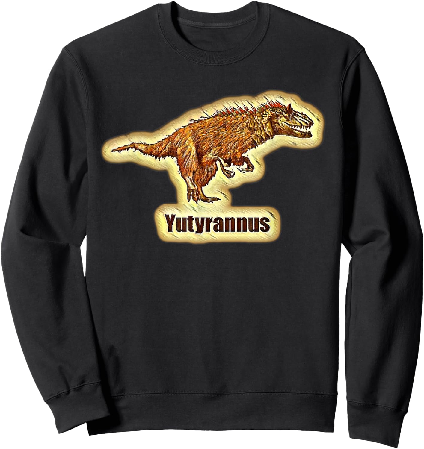Yutyrannus - Paleontologists' Favorite Dinosaurs Sweatshirt - Sweatshirt | Black