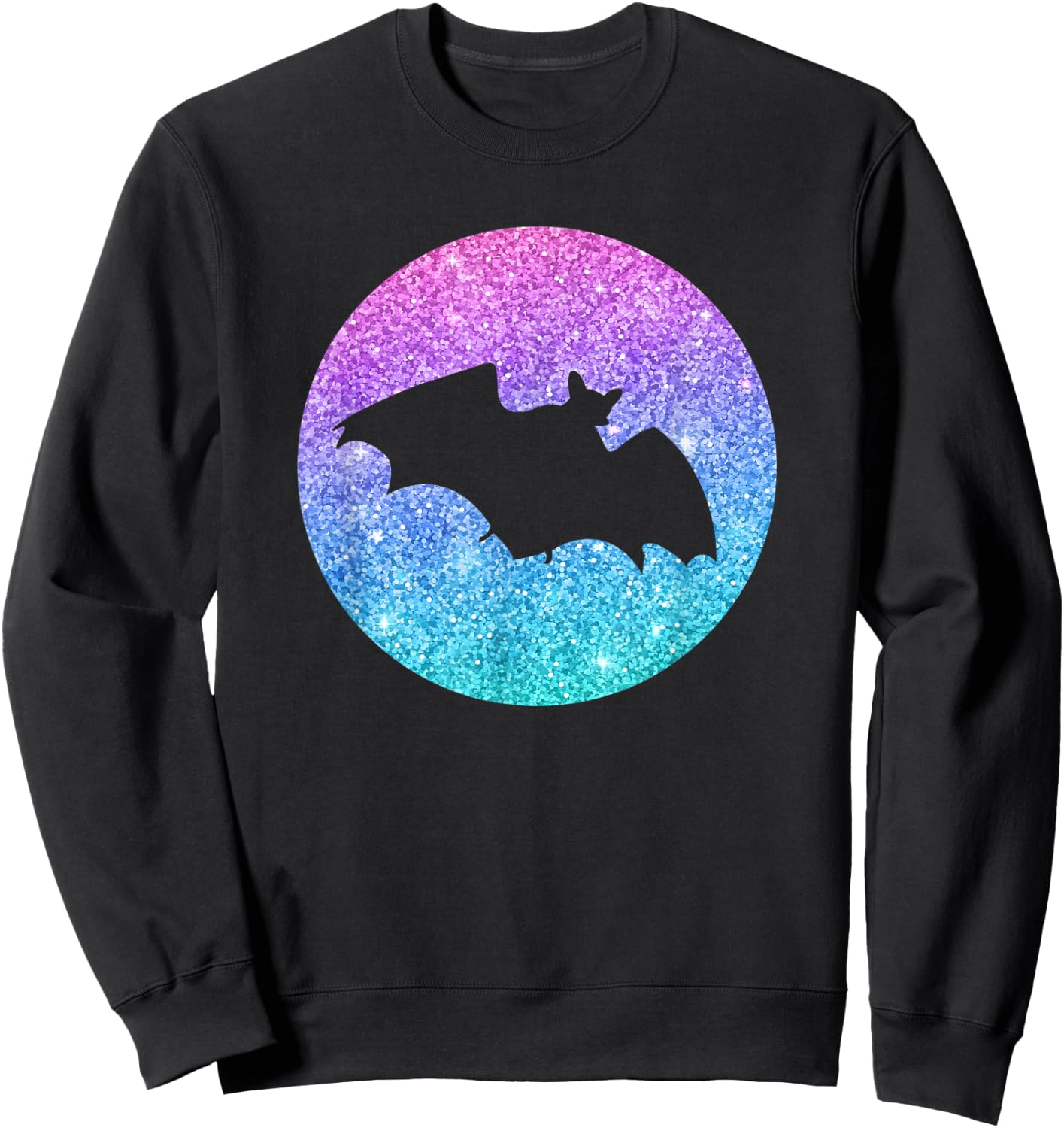 Cute Trendy Bat Gift Girls Teens And Women Sweatshirt - Sweatshirt | Black