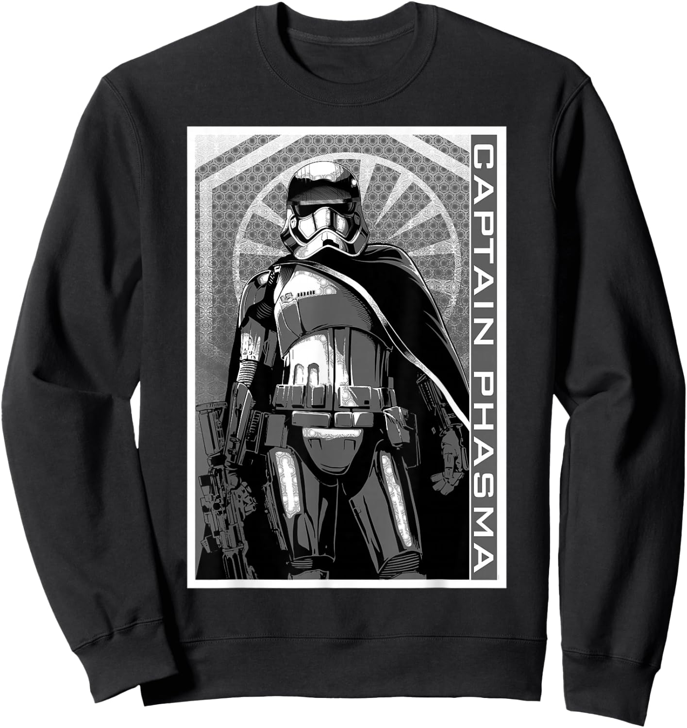 Star Wars Captain Phasma Portrait Sweatshirt - Sweatshirt | Black