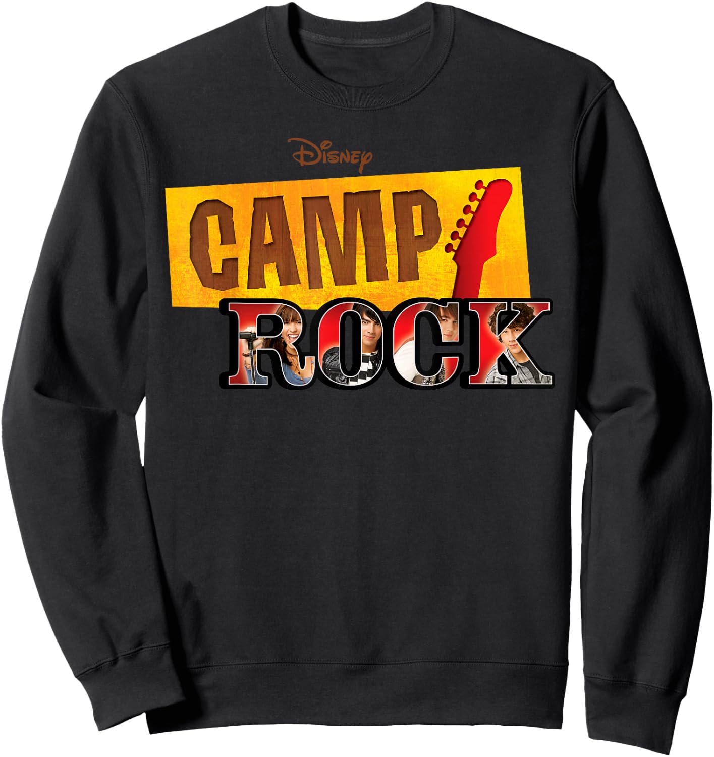 Disney Channel Camp Rock Series Logo Sweatshirt - Sweatshirt | Black