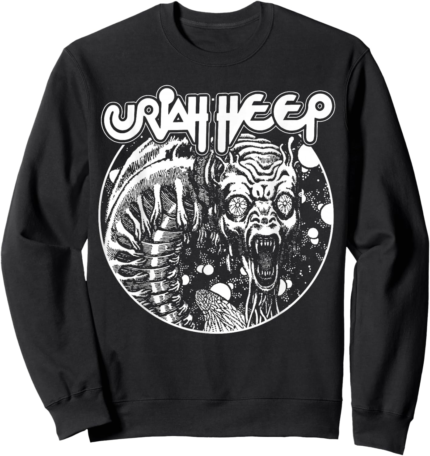 Uriah Heap - Winged Worm Sweatshirt - Sweatshirt | Black