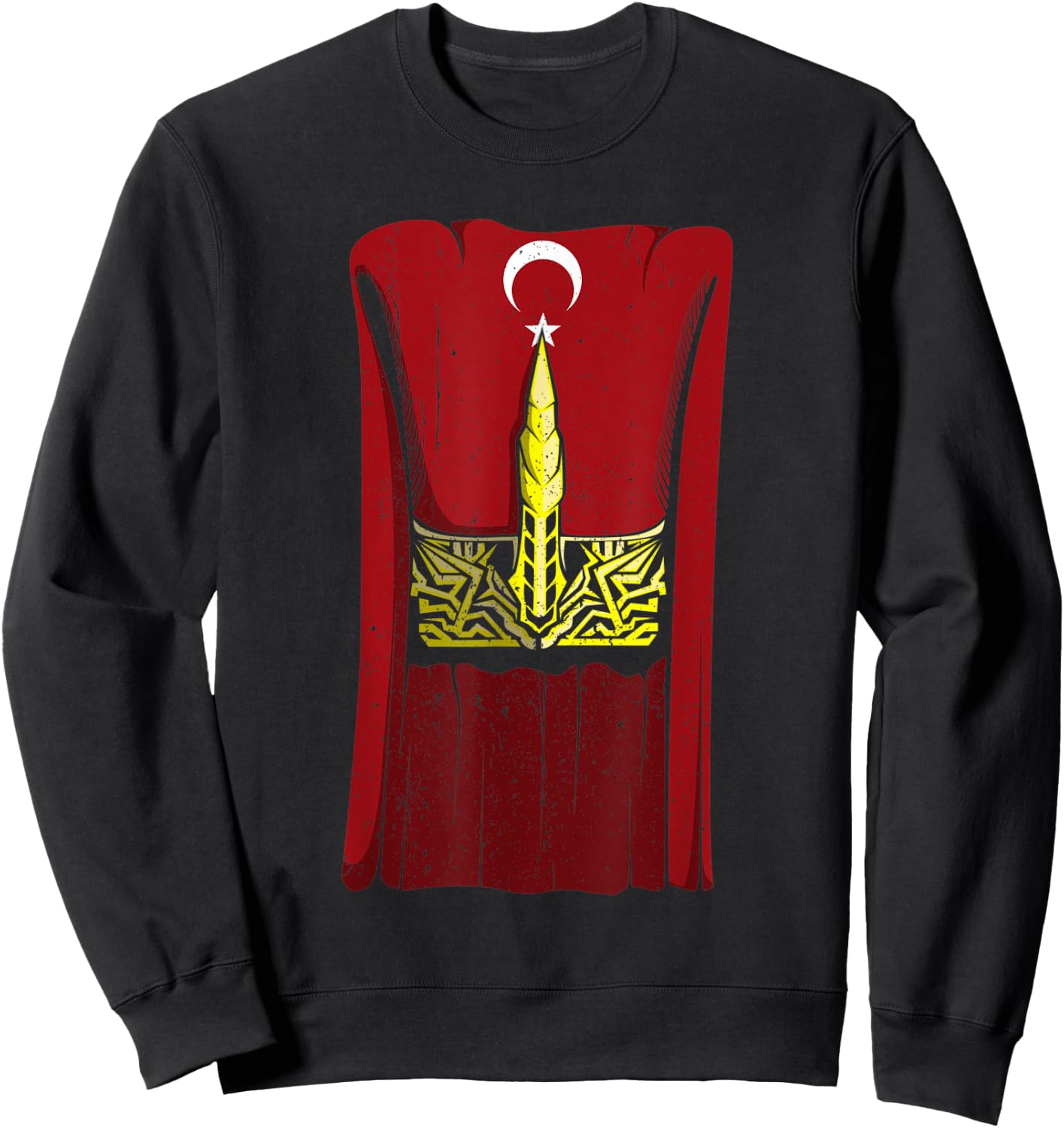Ottoman Empire Ottoman Warrior Janissaries 1453 Sweatshirt - Sweatshirt | Black