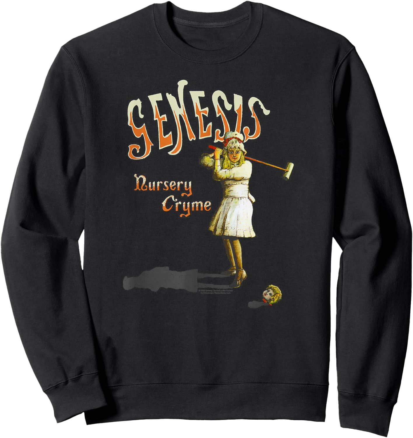 Genesis Nursury Cryme Sweatshirt - Sweatshirt | Black