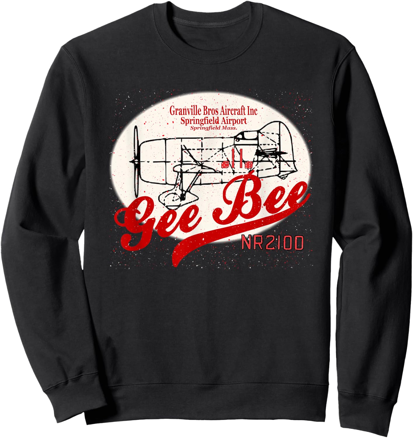 Gee Bee Model R Super Sportster Sweatshirt - Sweatshirt | Black