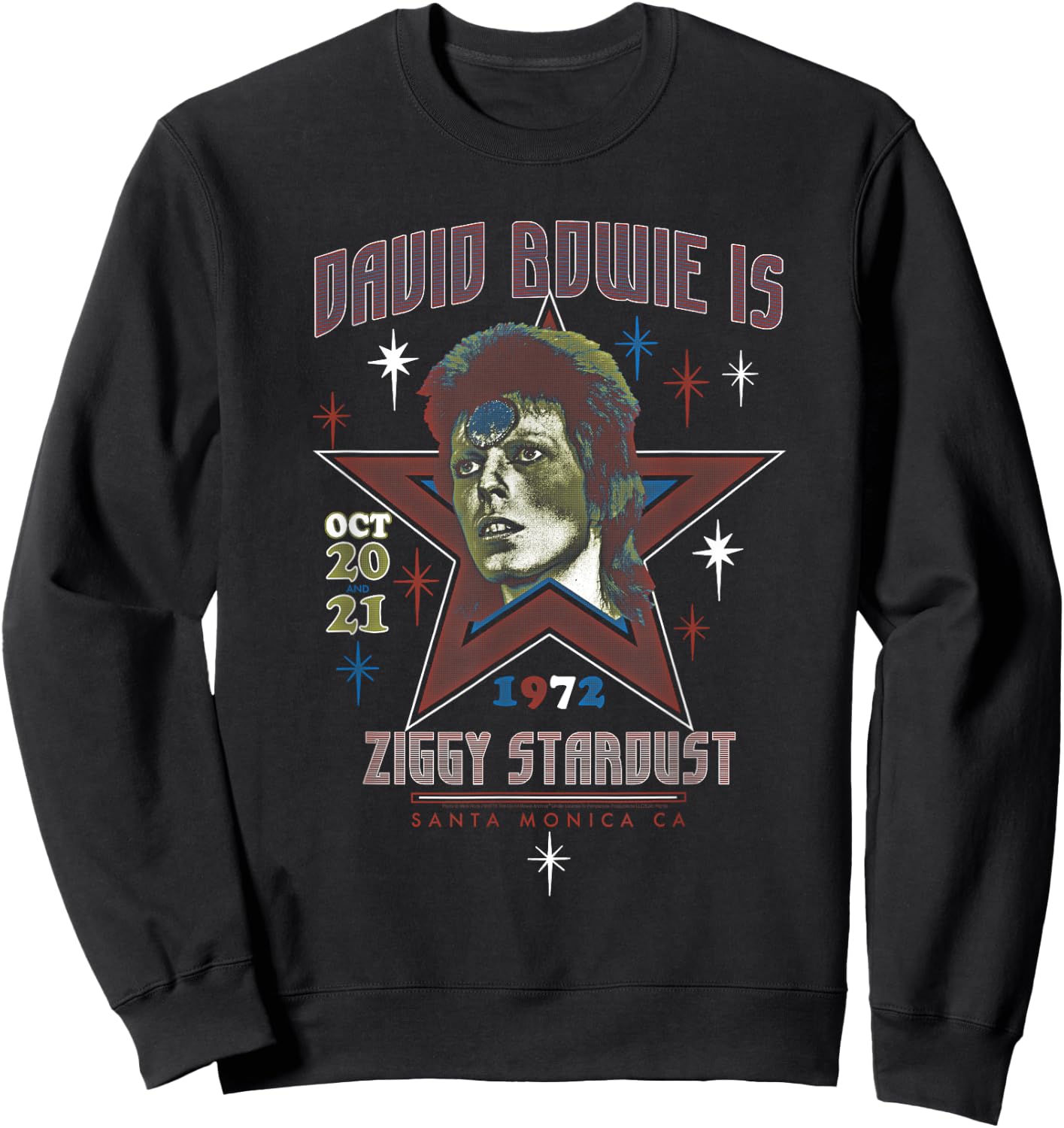 David Bowie - David Bowie is Ziggy Stardust Sweatshirt - Sweatshirt | Black