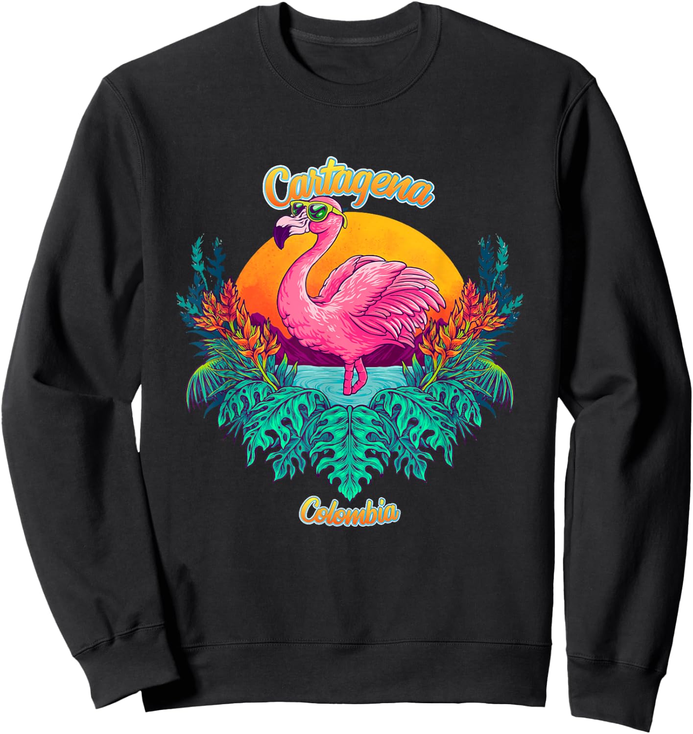 Cartagena Souvenir - Colombia Reminder Sweatshirt - Sweatshirt | Black