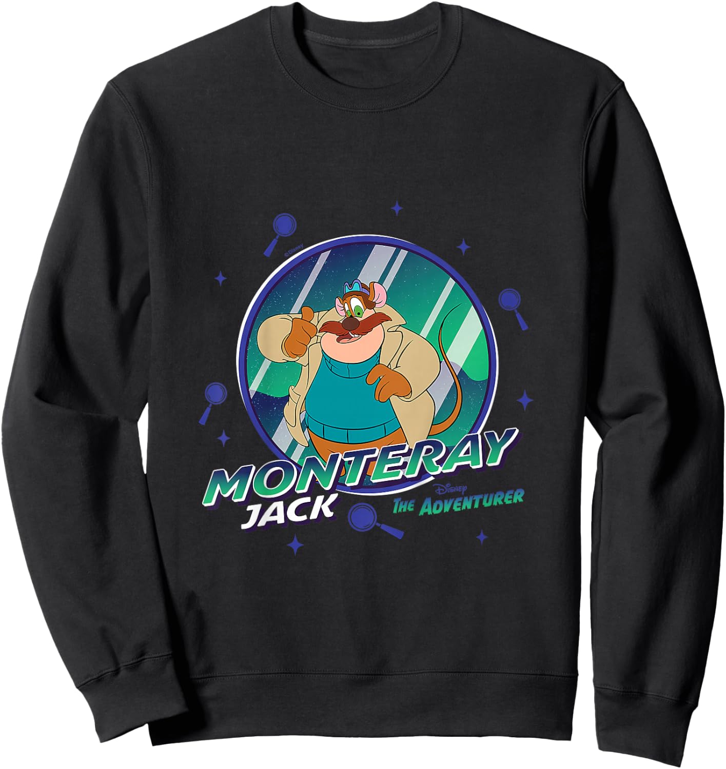 Kids Chip 'N Dale Rescue Rangers - Monteray Jack Sweatshirt - Sweatshirt | Black