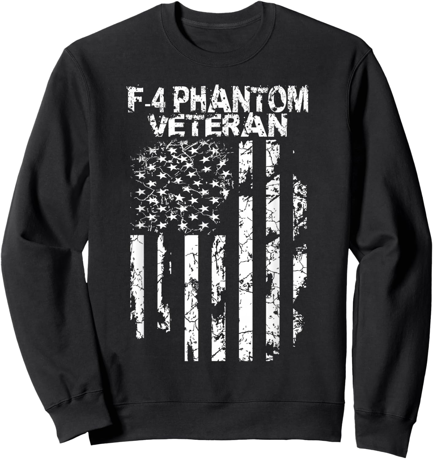 F-4 Phantom Veteran Sweatshirt - Sweatshirt | Black