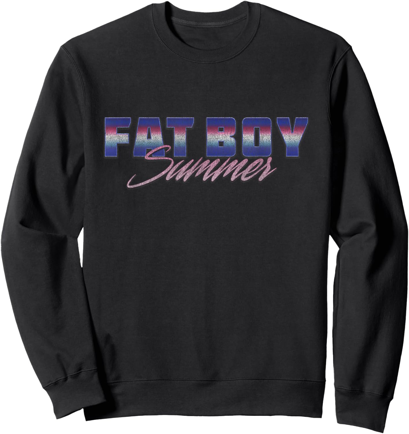 FAT BOY Summer Sweatshirt - Sweatshirt | Black
