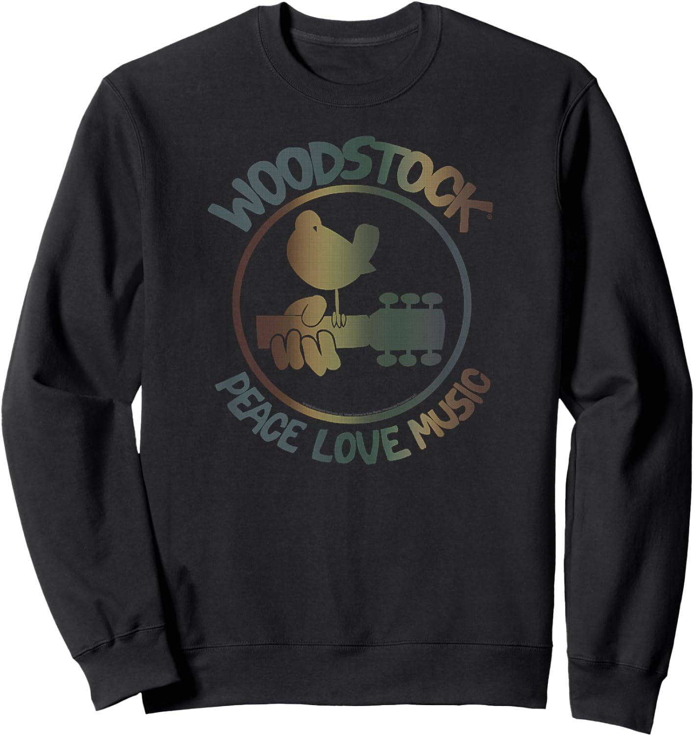 Woodstock - Technicolor Birdie Sweatshirt - Sweatshirt | Black