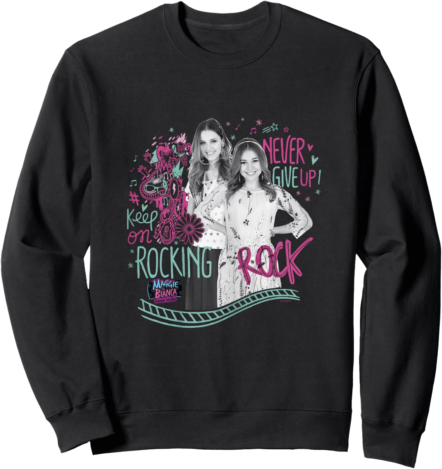 Maggie & Bianca - Fashion Friends Sweatshirt - Sweatshirt | Black