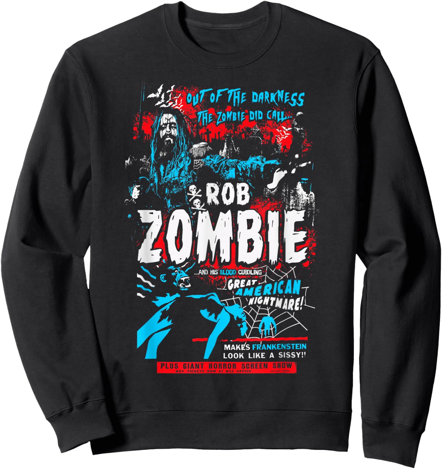 Rob Zombie – Zombie Call Sweatshirt - Sweatshirt | Black