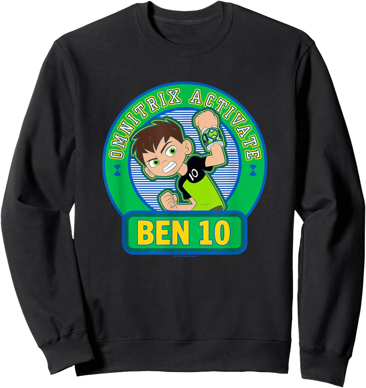 Ben 10 Omnitrix Activate Sweatshirt - Sweatshirt | Black