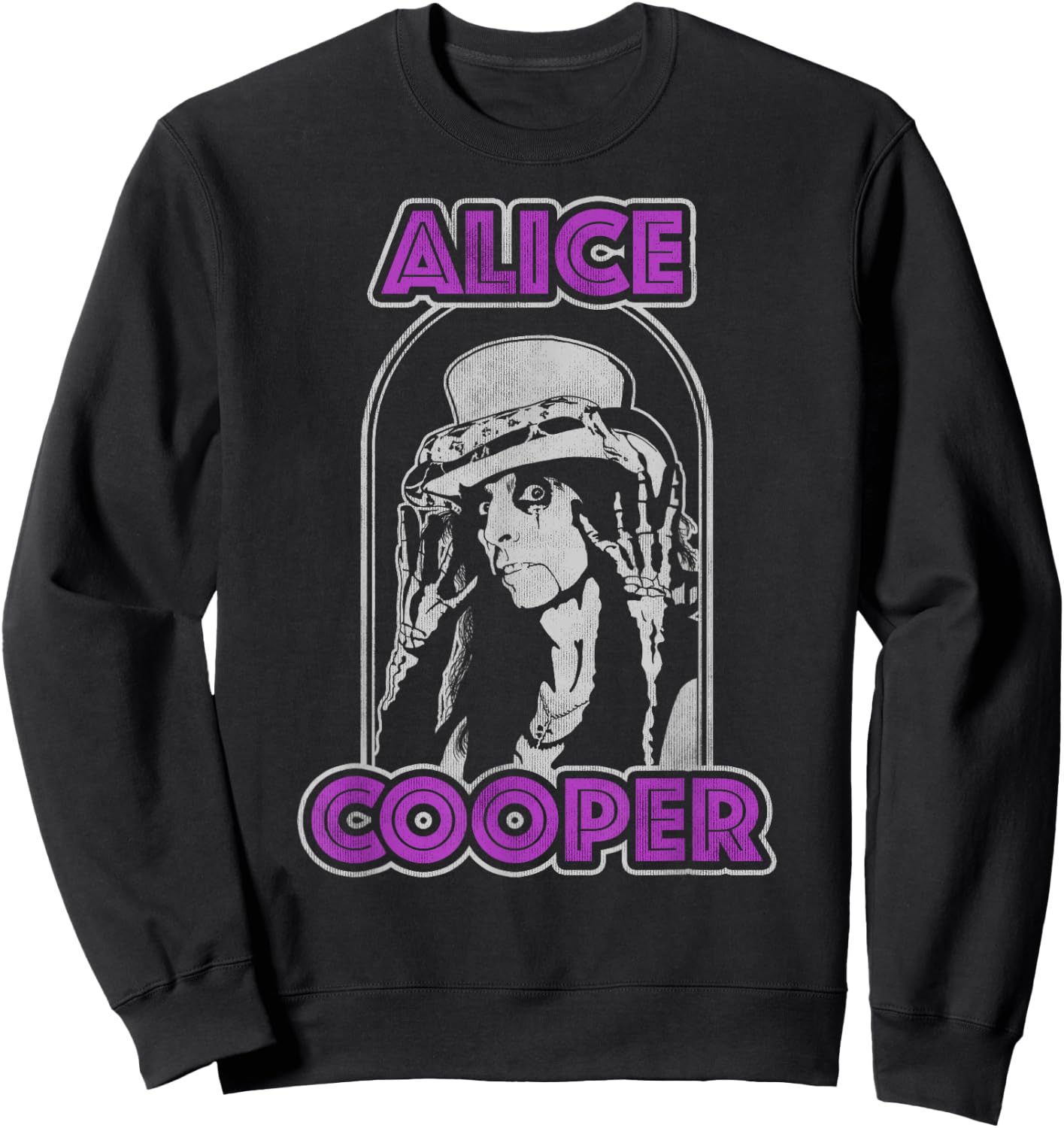 Alice Cooper – Top Hat Sweatshirt - Sweatshirt | Black