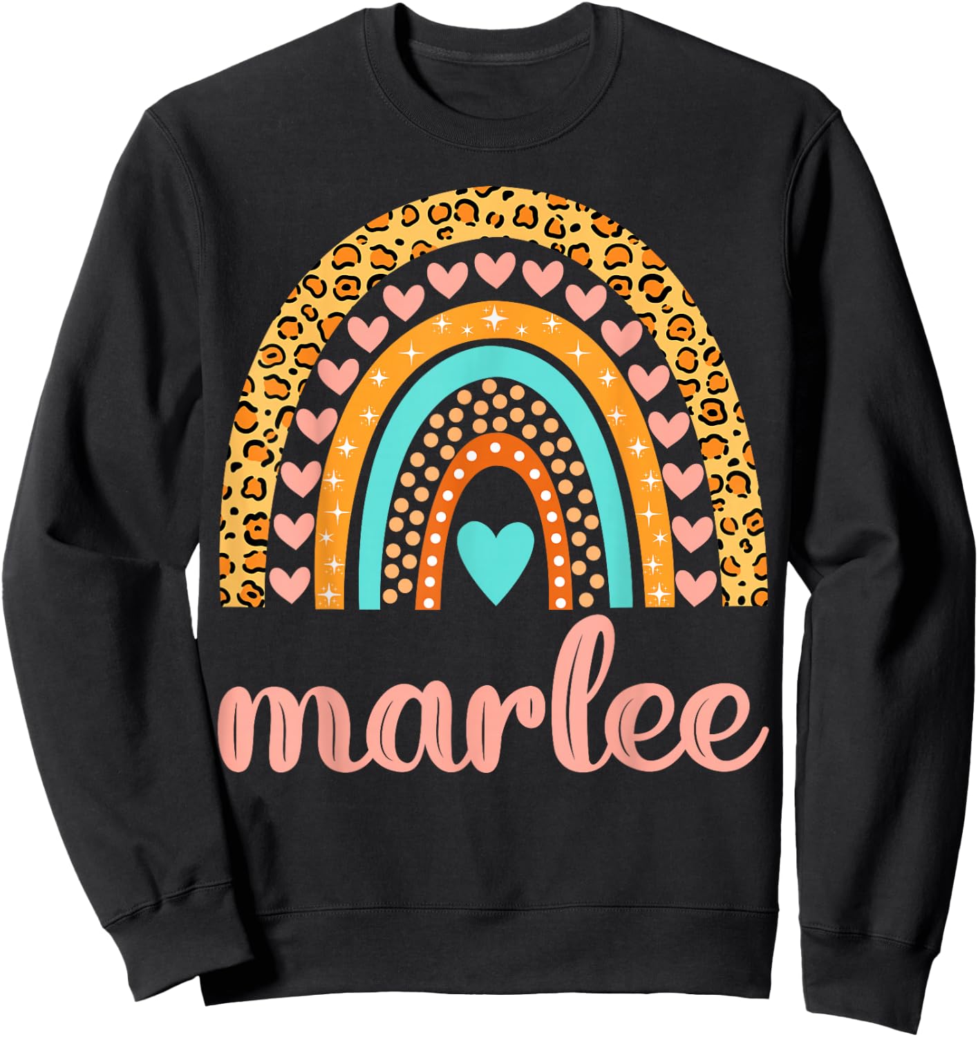 Marlee Marlee Name Birthday Shirt Gift Sweatshirt - Sweatshirt | Black