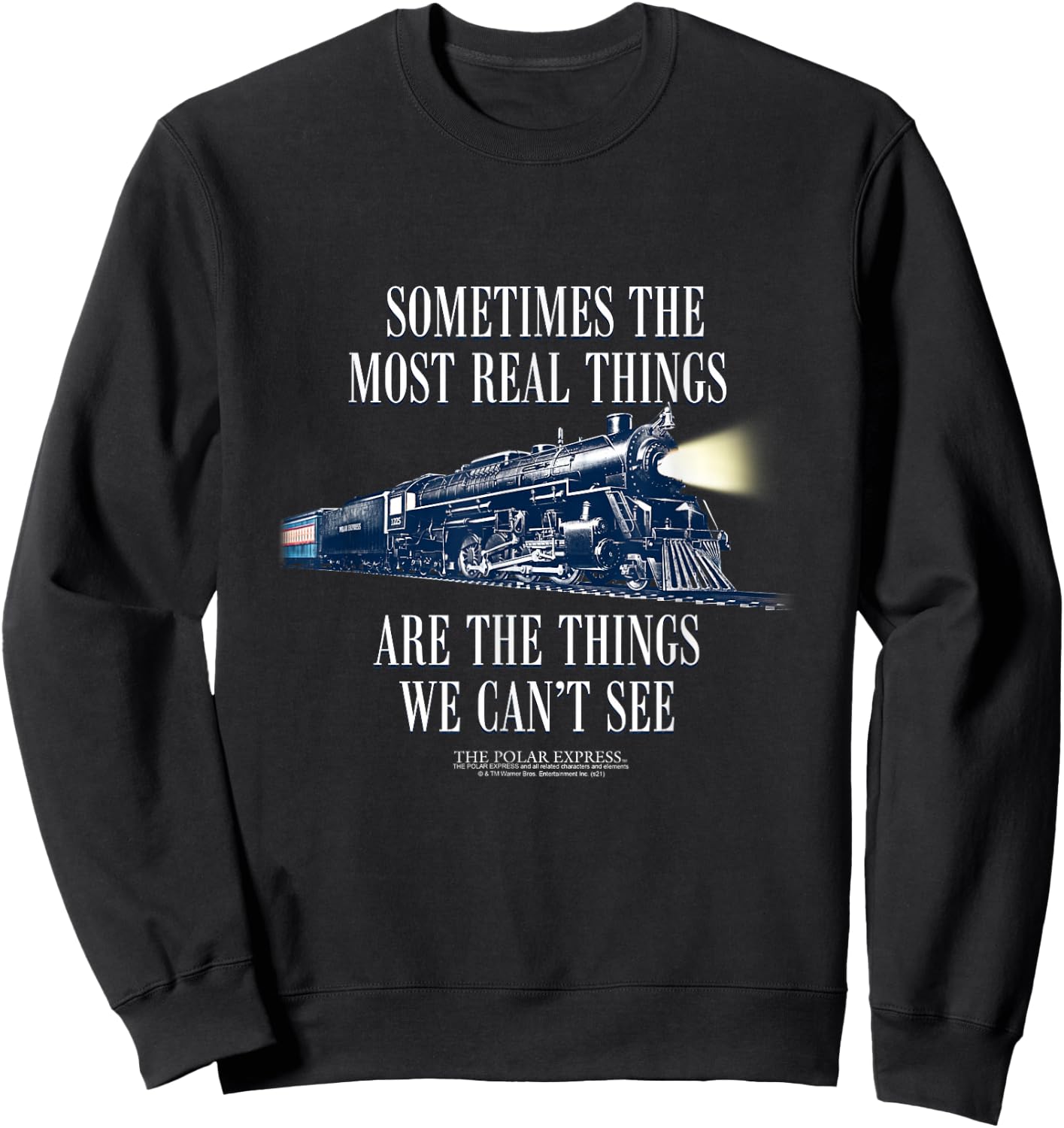 Polar Express Train Sweatshirt - Sweatshirt | Black
