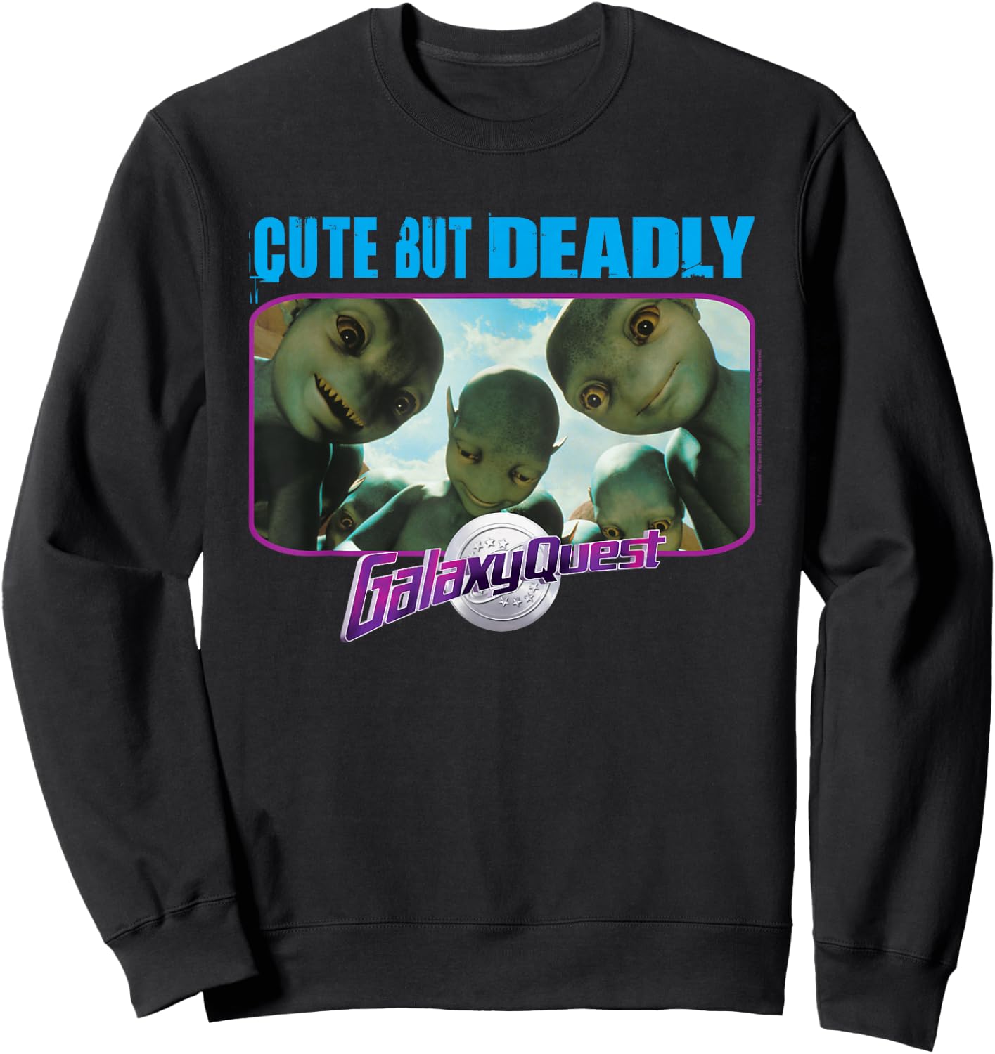 Galaxy Quest Cute But Deadly Sweatshirt - Sweatshirt | Black