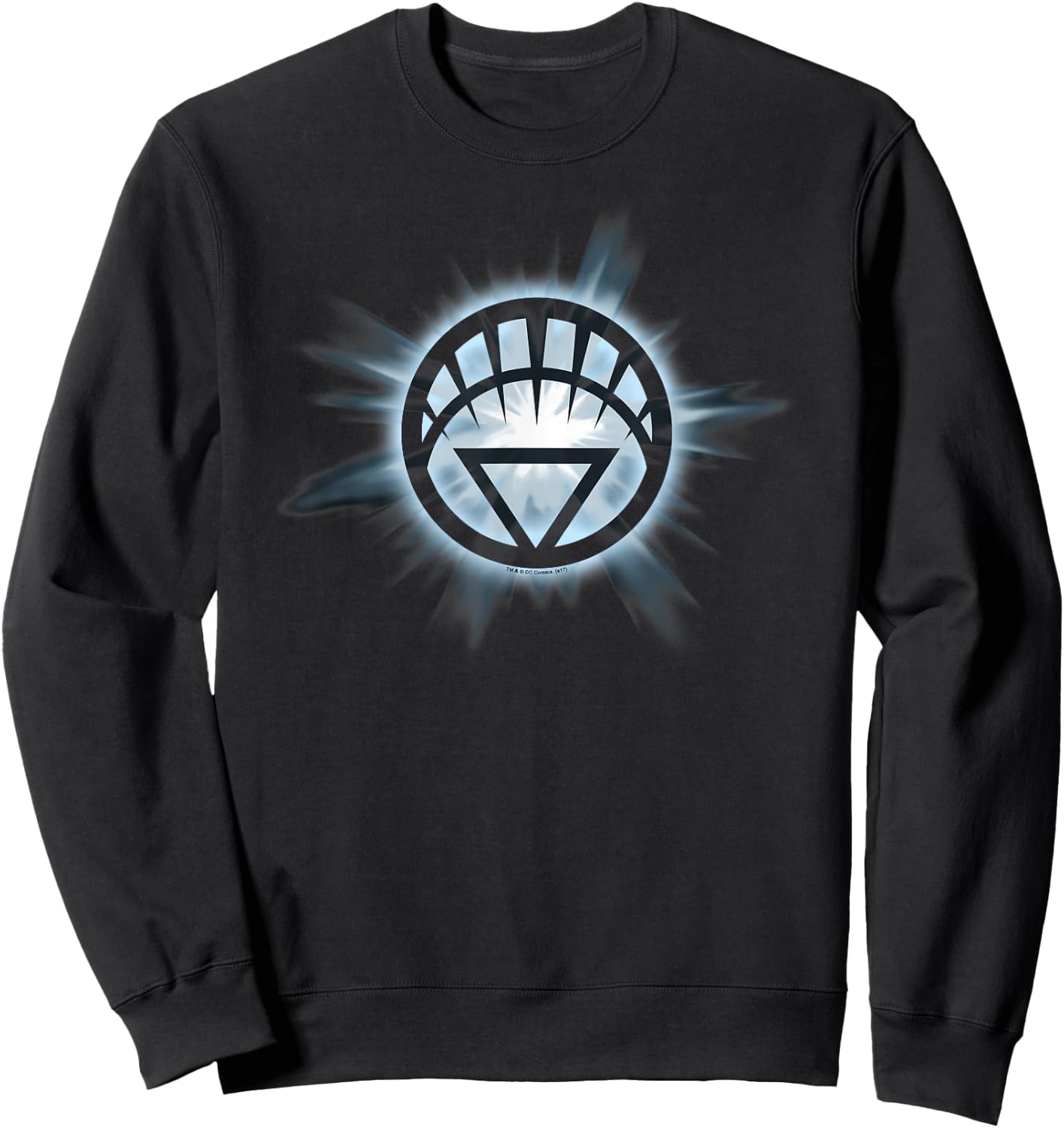 Green Lantern White Glow Sweatshirt - Sweatshirt | Black