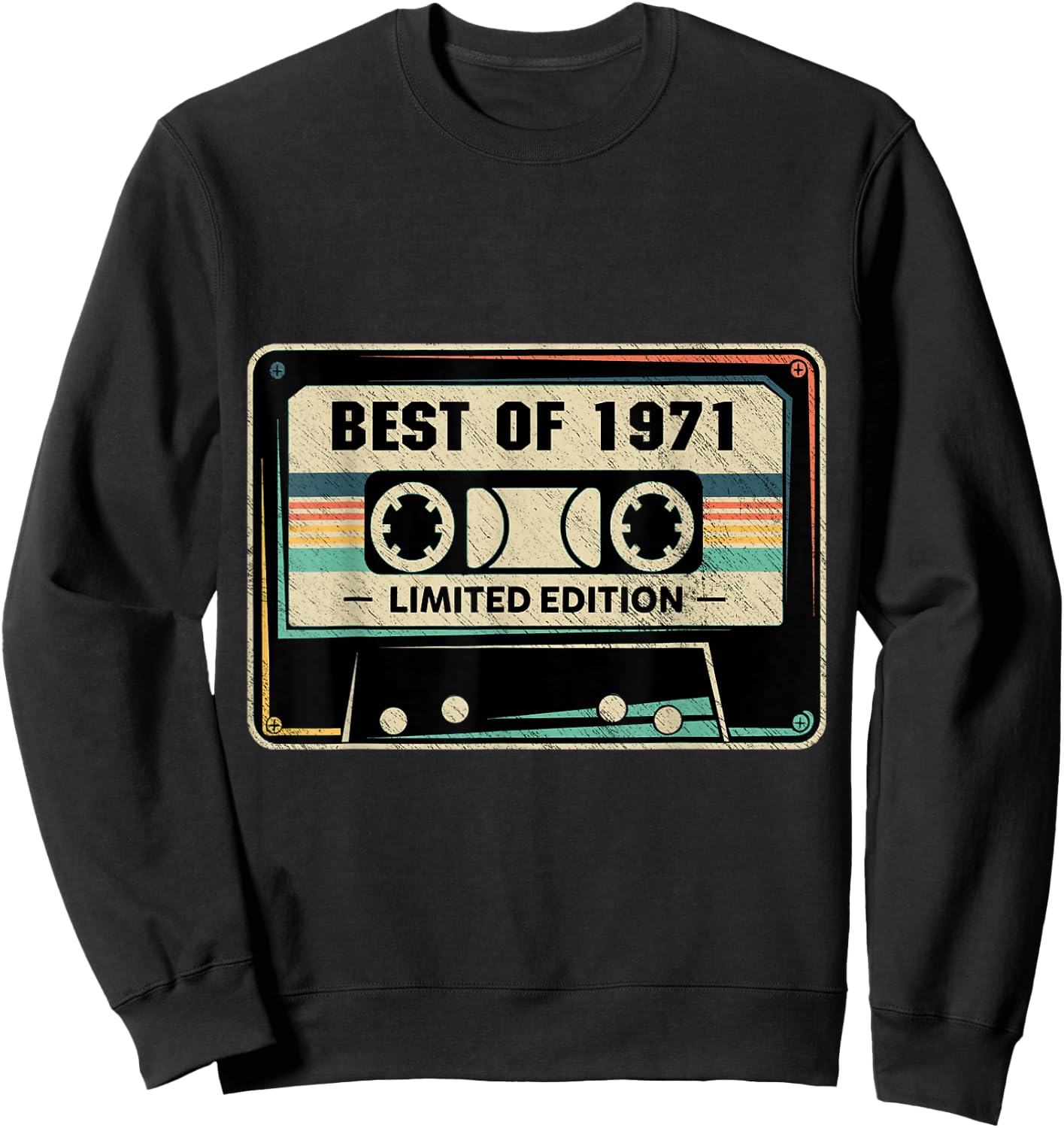 1971 Birthday And Sweatshirt - Sweatshirt | Black