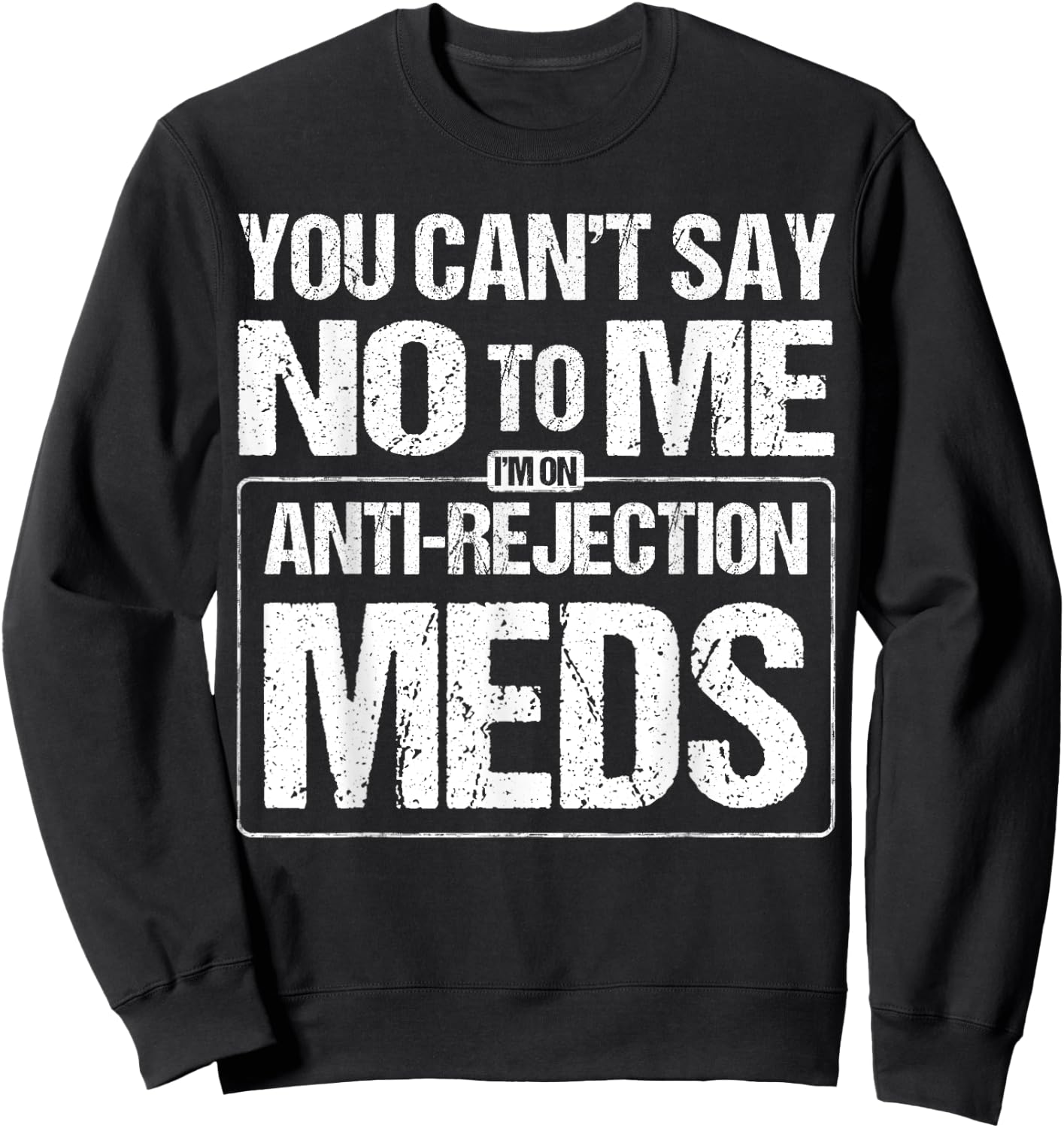 Transplant Survivor T Shirt Organ Recipient Recovery Gift Sweatshirt - Sweatshirt | Black