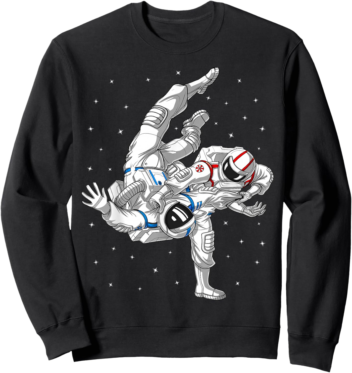 Astronaut Brazilian Jiu-Jitsu Judo Martial Arts Grappling Small Sweatshirt - Sweatshirt | Black