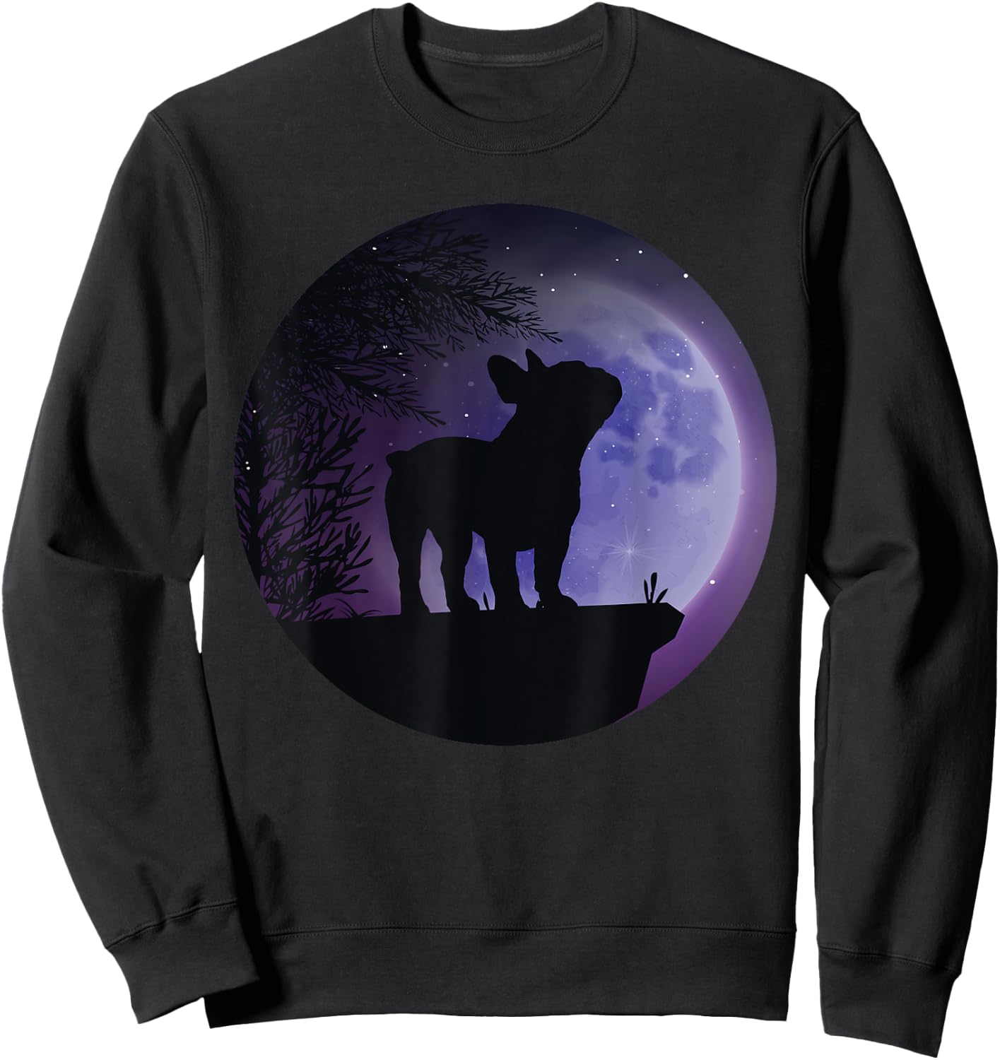 French Bulldog Frenchie Dog Women Kids Sweatshirt - Sweatshirt | Black