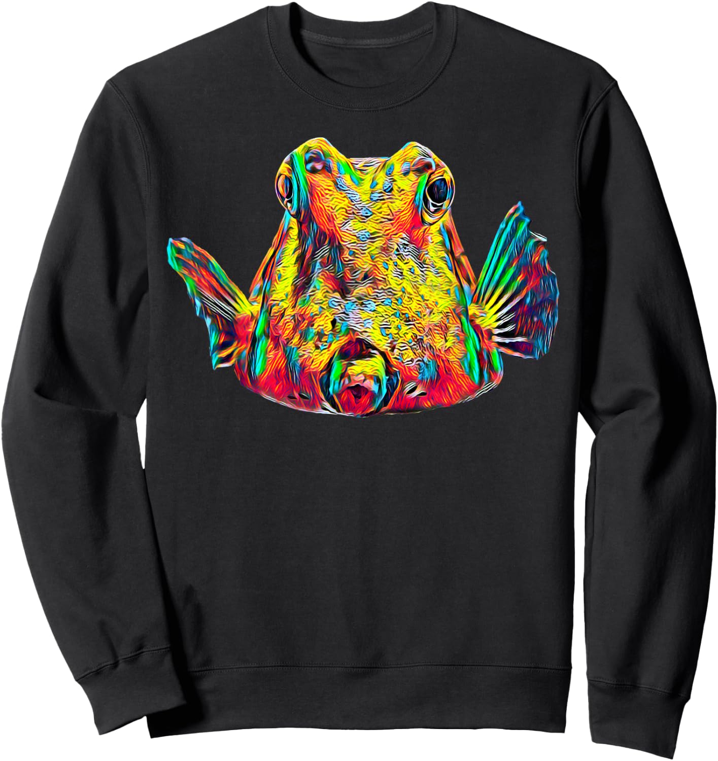Longhorn Cowfish Sweatshirt - Sweatshirt | Black