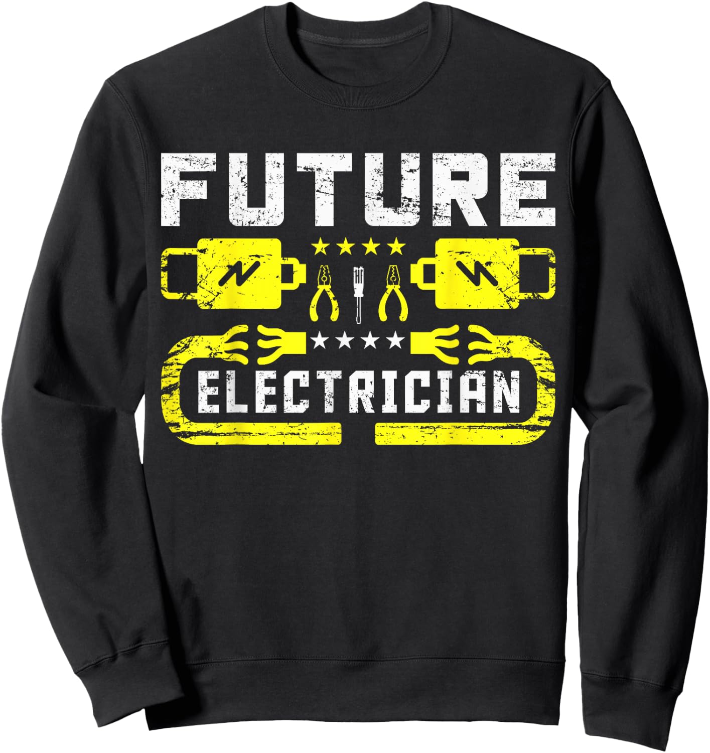Future Electrician Apprentice in Training Sweatshirt - Sweatshirt | Black