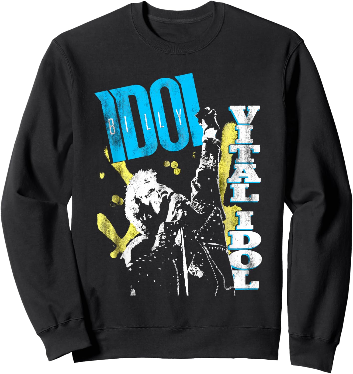Billy Idol - Vital Idol Sweatshirt - Sweatshirt | Black