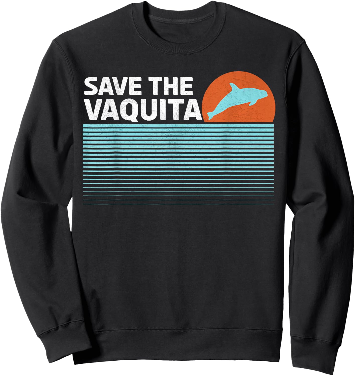Save The Vaquita Sweatshirt - Sweatshirt | Black