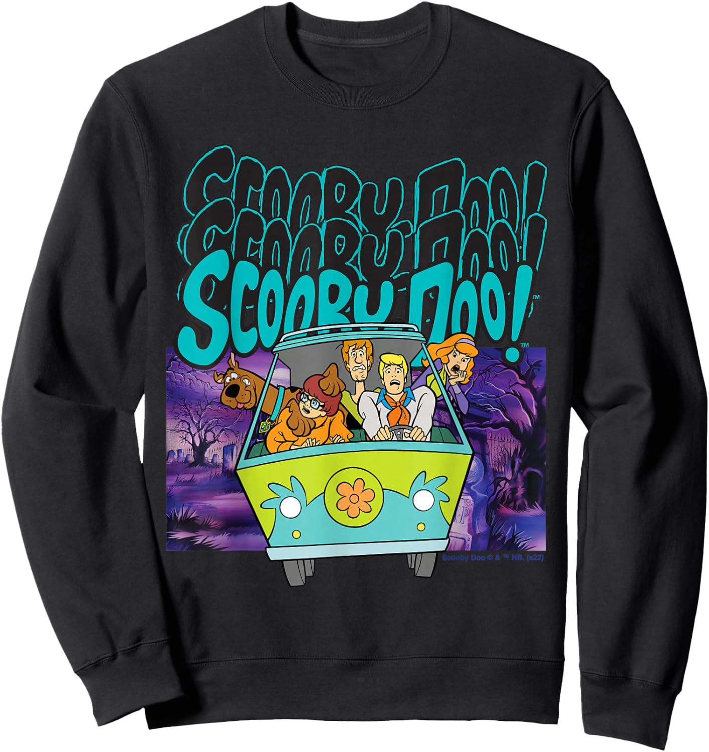 Scooby Doo! Scooby Doo! Scooby Doo! Sweatshirt - Sweatshirt | Black